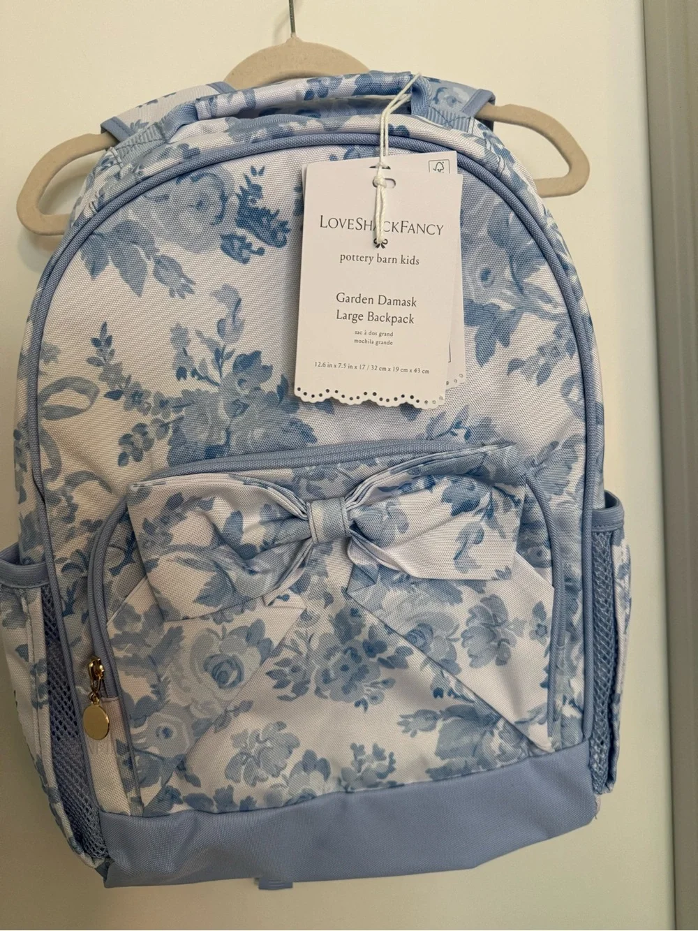 Pottery Barn Kids x Love Shack Fancy Backpack Brand new